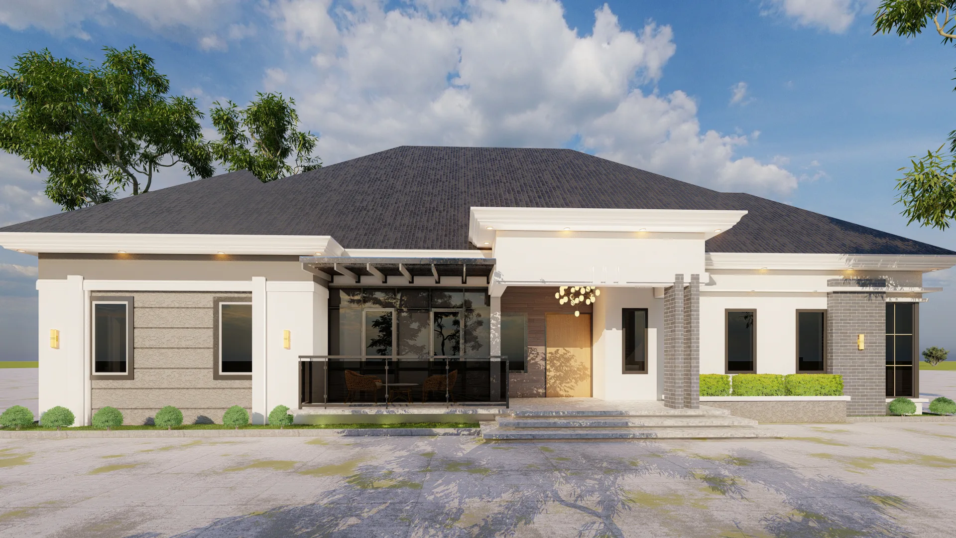 Residential estate with community amenities